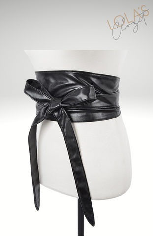Wrap Me with Love Leather Belt